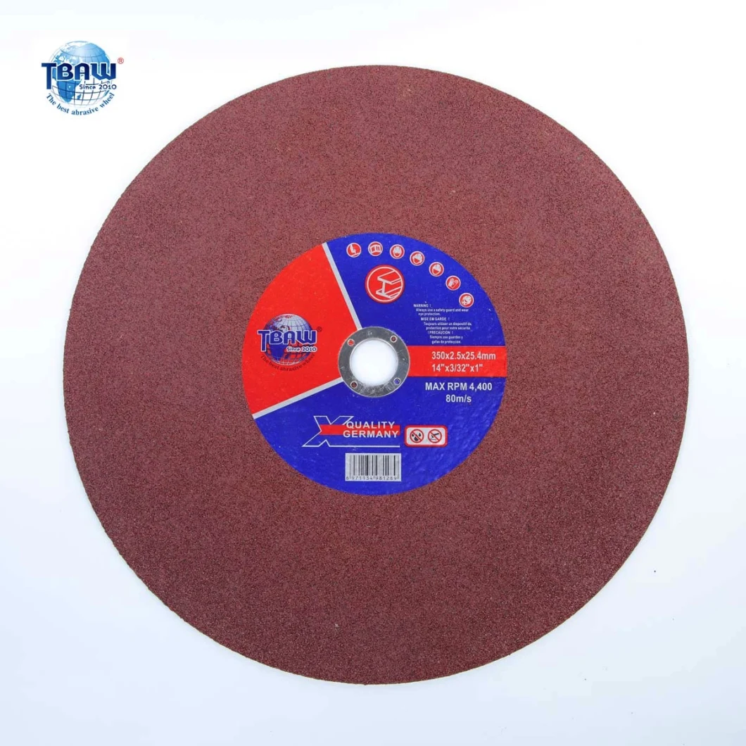 14inch 2.5mm OEM Metal Abrasive Cutting Disc for Cut-off Tool